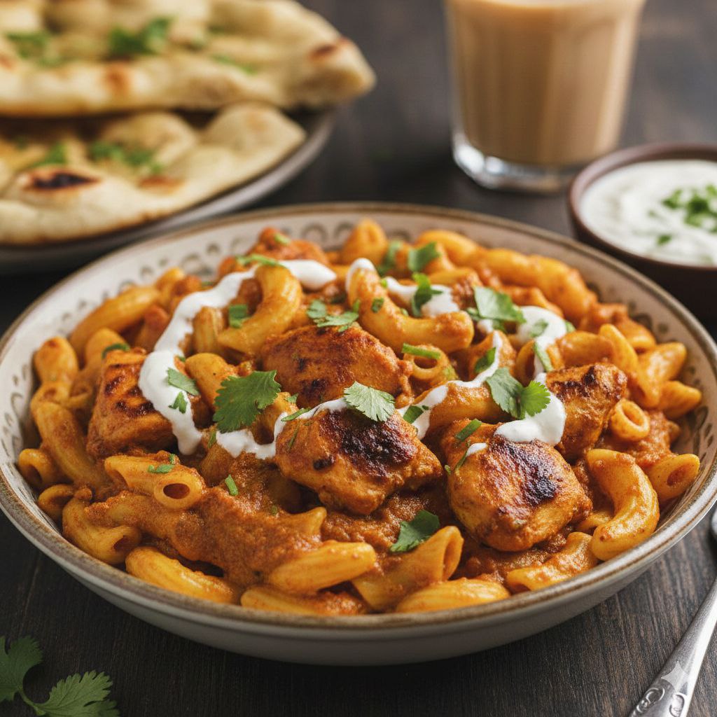 Maccheroni Chicken Masala