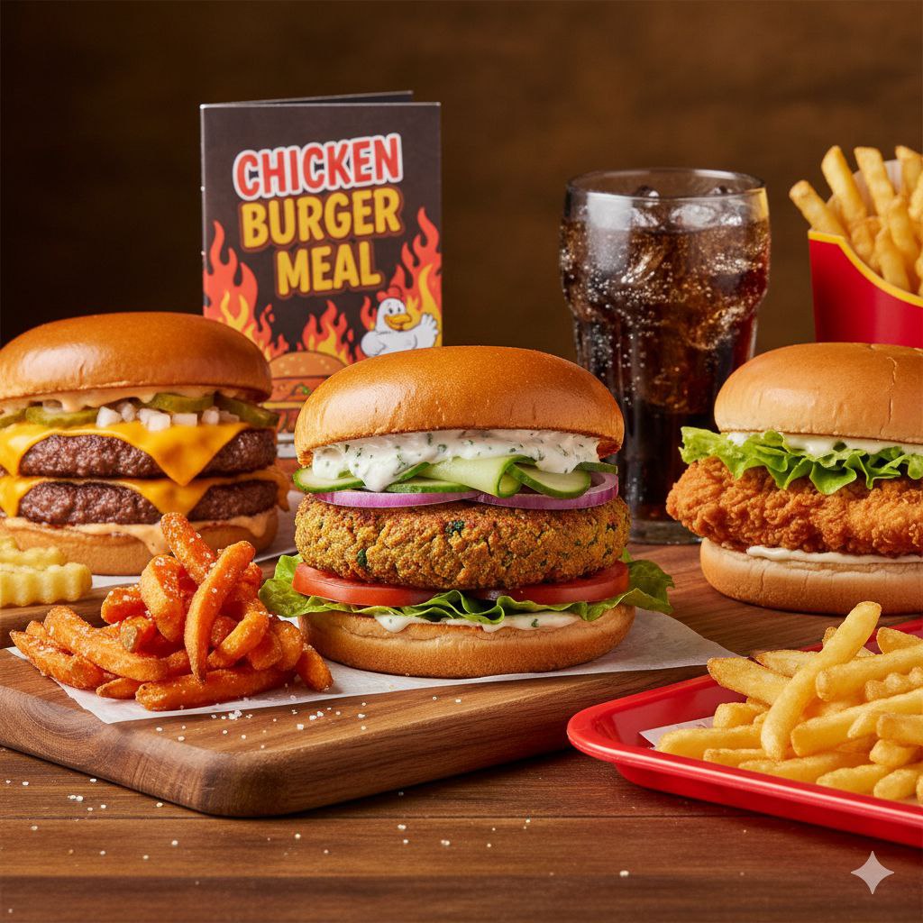 Menu Chicken Burger